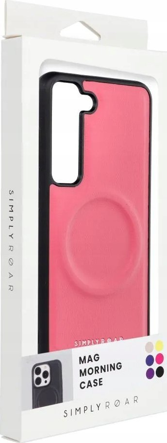 Futeri Simply Roar Mag Morning për Samsung Galaxy A15 4G 5G, me magnet, rozë
