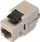 Modul keystone Solarix 10G Cat 6a STP, RJ45, vetëprerës, ngjyrë argjendi