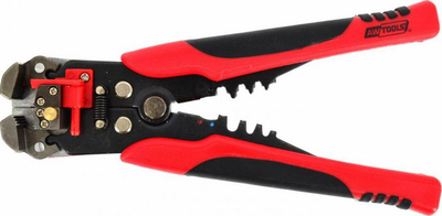 Kapëse zhveshëse teli AWTools AW16710, 205mm, multifunksionale, e kuqe e zezë