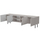 Kabinet TV Cama LUCCA 4D, 200cm, 4 dyer, cashmere