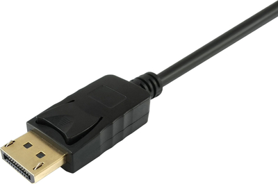 Kabllo DisplayPort në HDMI Lindy 119392, 5m, 4K 30Hz, e zezë
