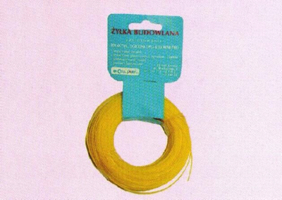 Snur ndërtimor RICHMANN Masonry Utility Line, 100 m, Ø1 mm, i verdhë