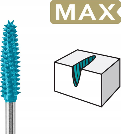 Глава за фрезување Dremel Max 9952DM, 6.4mm, за гравирање, сребрена