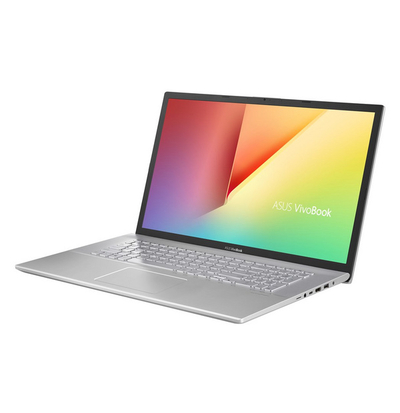 Laptop Asus VivoBook 17 S712JA-WH54, 17.3\", 8 GB RAM, 1128 GB HDD+SSD, Intel® Core™ i5, Intel® UHD Graphics, ngjyrë argjendtë