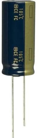 Kondensator elektrolitik Panasonic EEU-FC1J152, 1500 µF, 63 V, me dalje radiale
