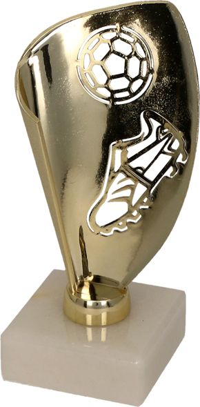 Trofe futbolli Tryumf 9081/G, 13.5 cm, ngjyrë ari