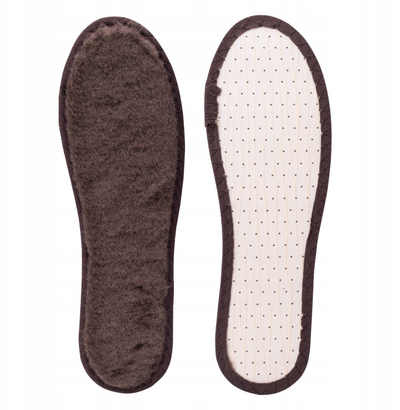 Tabanë këpucësh MERINO INSOLE, 100% lesh merino, madhësi 36 46, bezhë