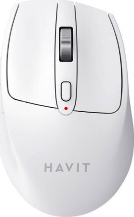 Mouse wireless Havit HV-MS61WB, Bluetooth 5.0, 3200 DPI, i bardhë