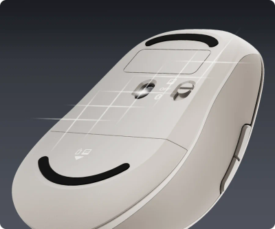 Maus Xiaomi Wireless Mouse 2, pa tela, Bluetooth 2.4GHz, i zi