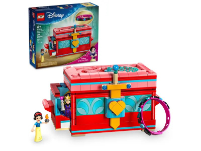 Set ndërtimi LEGO Disney Princess Jewelry Box 43276, me Borëbardhën, shumëngjyrëshe