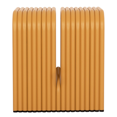 Stol alumini INTREPID HM6325.06, 40x38x42.5 cm, ngjyrë mustard