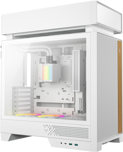 Kuti kompjuteri Deepcool CL6600, Mid Tower, AiO 360mm, e bardhë