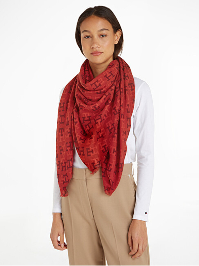 Shall për femra Tommy Hilfiger mTH4797, i kuq
