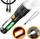 Elektrik dore Extralink Military Tactical, LED, rikarikues me USB, i zi
