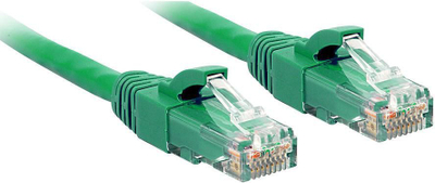 Kabllo patchcord Lindy (48048), CAT.6, U / UTP, 2 m, e gjelbër