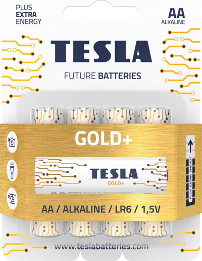 Алкални батерии AA Silver Plus, пакет, сребрени