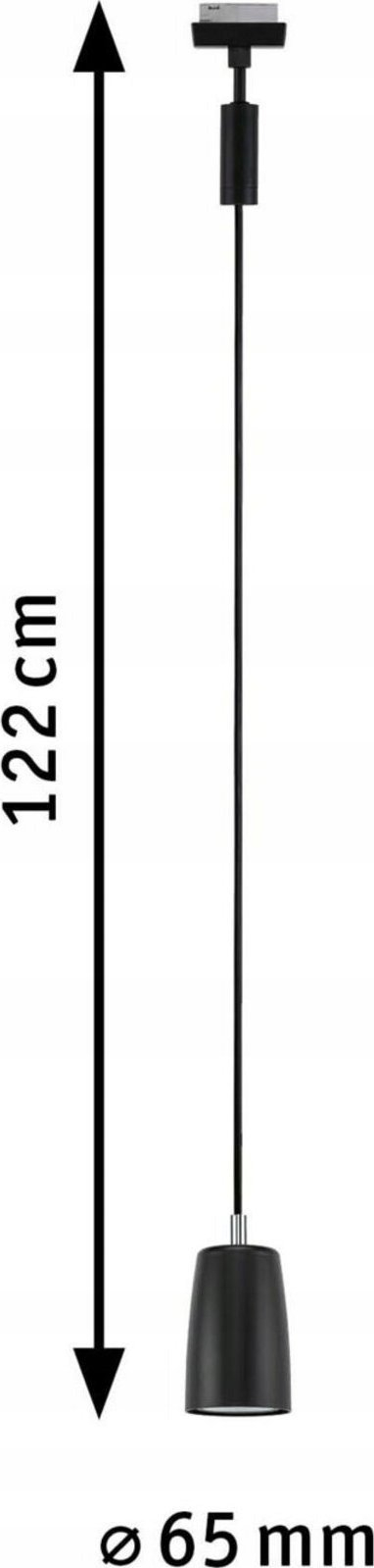 Llambadar vare Paulmann URail, GU10, 122cm, i zi mat