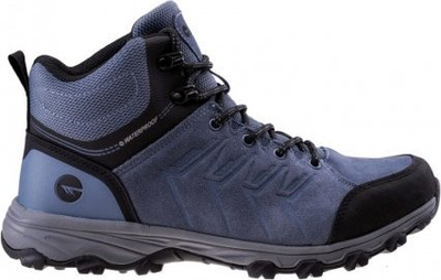 Këpucë trekking Hi-Tec Helone Mid WP M, të papërshishme nga uji, për burra, blu