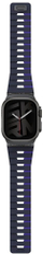 Rrip dore për Apple Watch Skinarma Gemini, 49/46/45/44 mm, silikoni, blu e errët