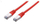 Кабел за мрежа C-TECH CB-PP5F-1R, патчкорд Cat5e FTP, 1 m, црвен