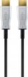 Kabllo HDMI Goobay 65567, optik hibrid AOC, High Speed me Ethernet, 20m, e zezë