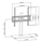 Stativ tavoline Maclean Desk Stand MC-450, 32"-65", 40 kg, i zi