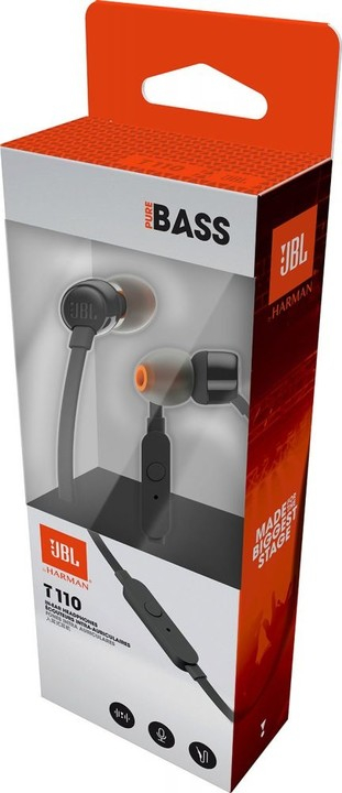 Dëgjuese JBL T110, të zeza