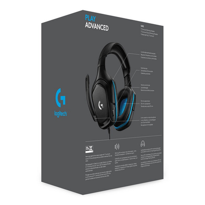 Kufje Logitech G432, të zeza