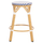 Tabure alumini CHINO HM6286.05, 65 cm, për bar, blu e bardhë