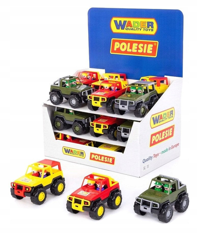 Makina lodër Polesie Car 49780, plastike, shumëngjyrëshe