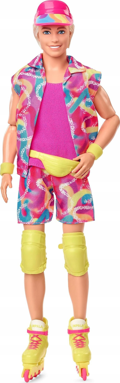 Kukull Barbie Ken Roller Skating, edicion filmi, koleksionuese, shumëngjyrëshe