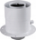 Adapter shkarkimi SpiroFlex 60/100 TW, për kaldaja kondensimi, çelik inox, i bardhë