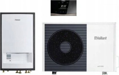 Pompa e nxehtësisë Vaillant aroTHERM Split, 6.7 kW, ajër‑ujë, e bardhë