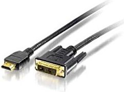Kabllo HDMI në DVI-D Equip 119329, 10m, e zezë