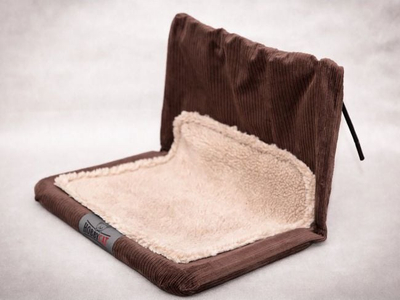 Shtrat për radiator Hobbydog Hammock, grep trekëndësh, për mace dhe qen të vogël, bezhë