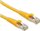 Kabllo rrjeti Roline Cat6a, 3m, S/FTP, RJ45 në RJ45, e verdhë
