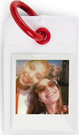 Kornizë Polaroid Go Photo Tag, për foto instant, e bardhë e kuqe