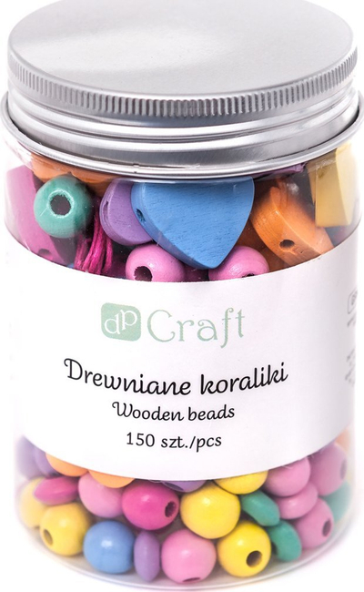 Set rruaza druri Rainbow, 150 copë, shumëngjyrëshe, në kavanoz