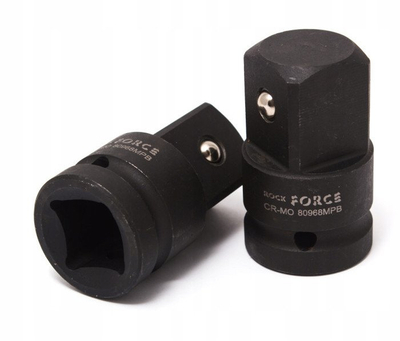 Adapter goditës reduktues Rockforce RF-80968MPB, 3/4" në 1", çelik krom molibden, gri