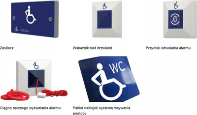 Sistem thirrjeje ndihme për tualete Eaton CFEAPULLKIT, set