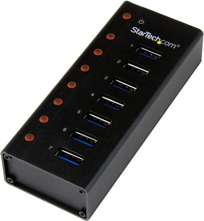 USB Hub StarTech (ST7300U3M), 7 porta USB-A 3.0, i zi