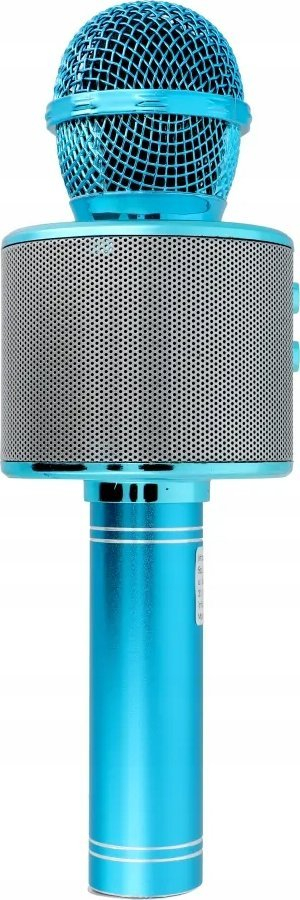 Mikrofon karaoke Bluetooth Partner CR58, multimedia, pa tela, blu