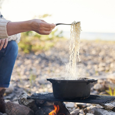 Lugë pirun Light My Fire Tourists Spork, titan, gri