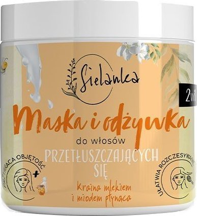 Maskë dhe balsam për flokë Solverx Sielanka 2 in 1, për flokë të yndyrshëm, 250ml