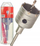 Kurorë stërvitëse SDS Plus Milwaukee, 65mm, 182mm, gri metalike