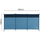 Mbrojtëse ere Regatta Windscreen, 500x140 cm, poliester, blu