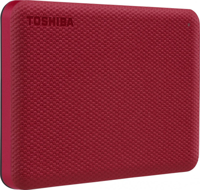 Hard disk i jashtëm Toshiba Canvio Advance 2TB, 2.5", e kuqe