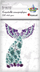 Kristale vetëngjitëse Titanum Mermaid Tail, 60x93mm, turquoise vjollcë