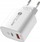 Полнач за ѕид HURTEL A6MaxC, 20W, USB A и USB C, со кабел 1m USB C, бел