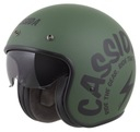 Helmetë moto CASSIDA Oxygen 2.0 Gear, madhësia XS, jeshile matte e zezë